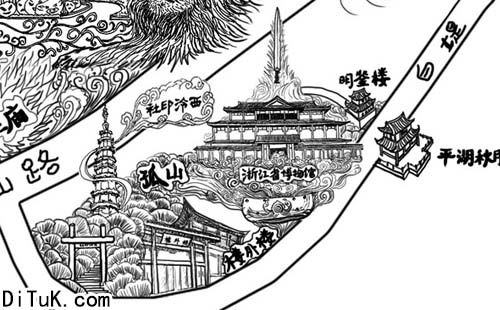  手绘地图制作