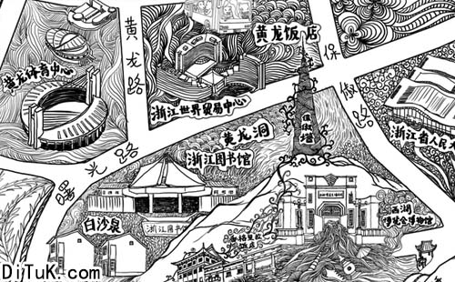  手绘地图制作